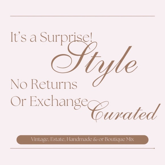 Mystery Jewelry Box 7 Pieces Curated For You - Vintage Estate Handmade Boutique - Picture 2 of 3